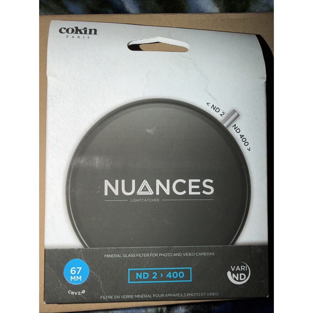 Cokin Nuances Variable ND 2-400 - 67mm (1-8 Stops)
